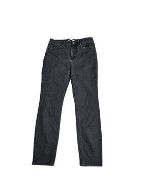 Lauren Conrad High Rise Skinny Jeans Womens 10 Gray Charcoal Stretch Denim